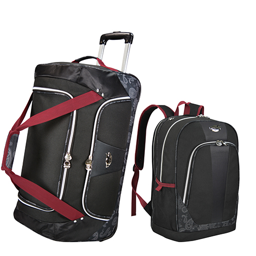 24-inch ROlling Duffel & 19-inch Backpack